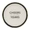 12 Packs: 8 ct. (96 total) 9" Cheers to all the Years Dinner Plates by Celebrate It™
